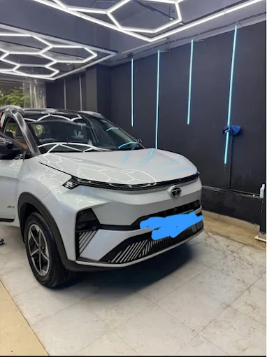 Ceramic coating water beading